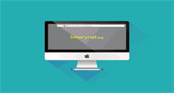 Desktop Screenshot of binaryriot.org